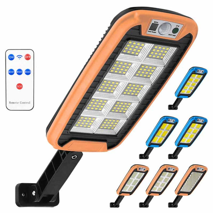 Solar Outdoor Wall Light - Waterproof Human Body Induction Garden and Fence Lighting