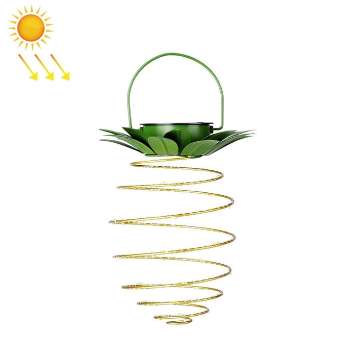 Solar Pineapple Lights with Simulation Surveillance Camera - Glare Anti-Thief LED Wall Lamp