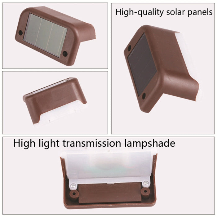 Solar Railing Light - Waterproof LED Step Light for Garden Decoration and Landscape Use