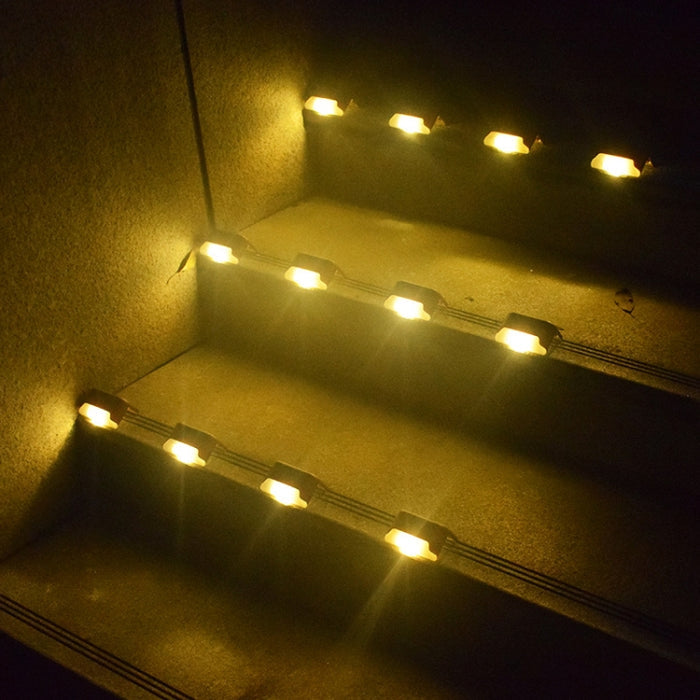 Solar Railing Light - Waterproof LED Step Light for Garden Decoration and Landscape Use