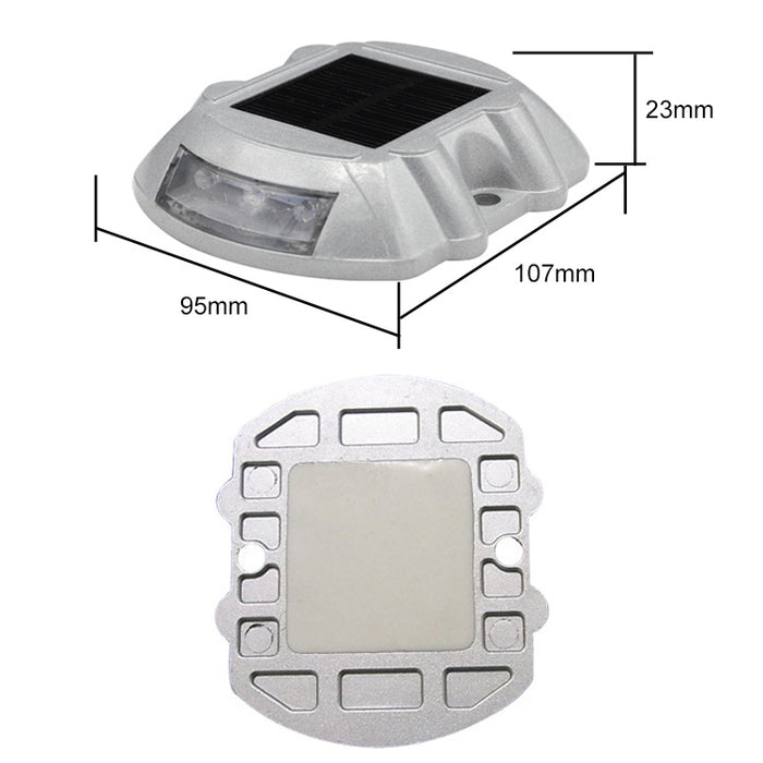 Solar Road Stud Light for Car Guidance - Horseshoe Deceleration Road Light