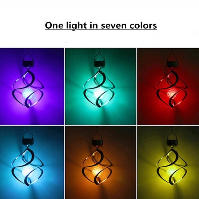 Solar Wind Chime Lamp - Waterproof Garden-Decoration Solar Wind Chime Lamp for Outdoor Garden