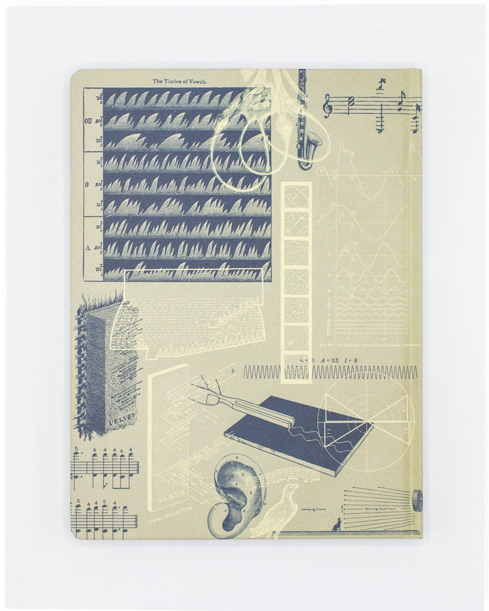 Sound, Music + Hearing Hardcover - Lined/Grid Cognitive Surplus
