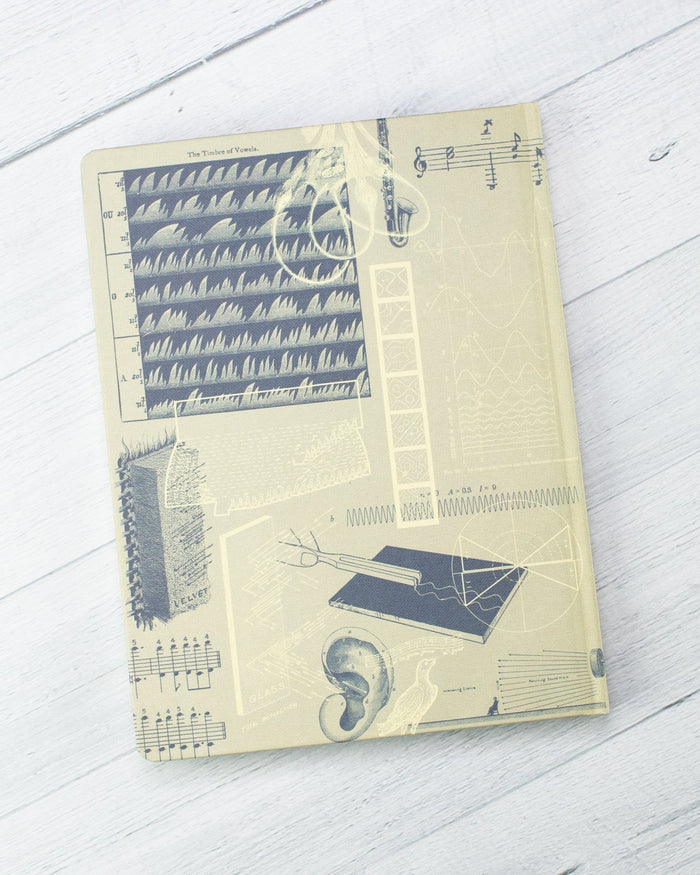 Sound, Music + Hearing Hardcover - Lined/Grid Cognitive Surplus