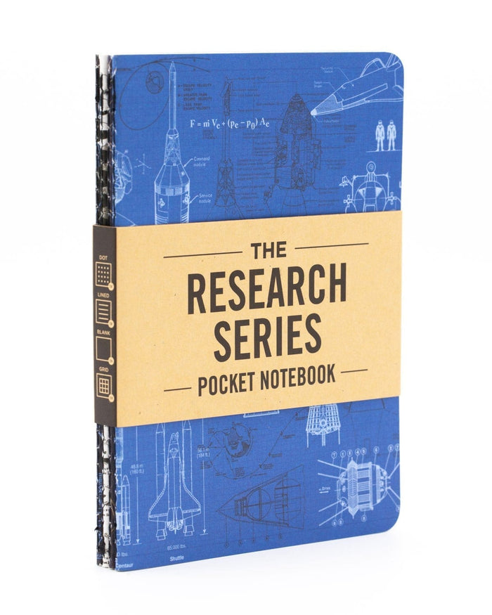Space Science Pocket Notebook 4-pack Cognitive Surplus