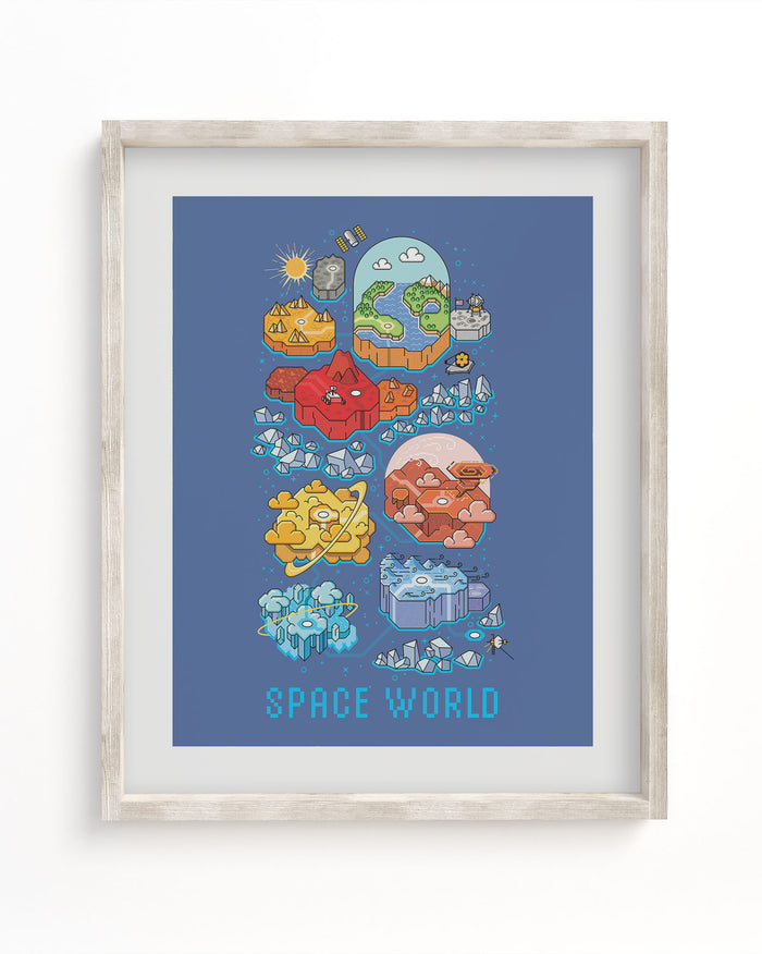 Space World Museum Print