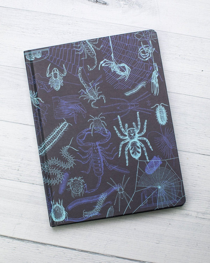Spiders & Scorpions Hardcover - Lined/Grid Cognitive Surplus