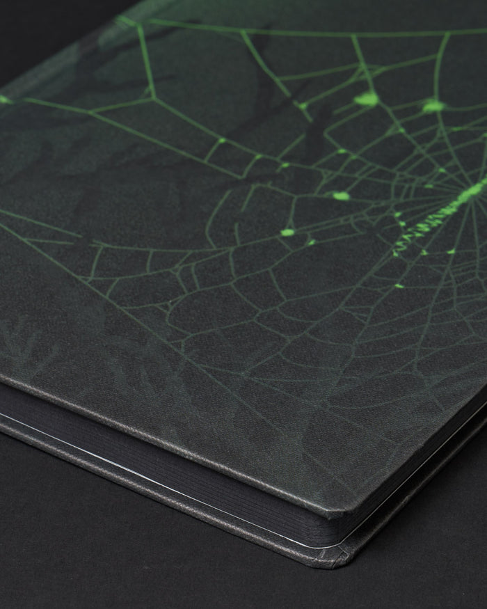 Spiders & Webs Dark Matter Notebook
