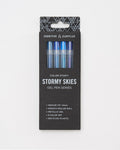 Stormy Skies Metallic Gel Pens (Pack of 6)