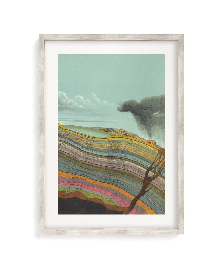 Earth's Geography Museum Print Cognitive Surplus