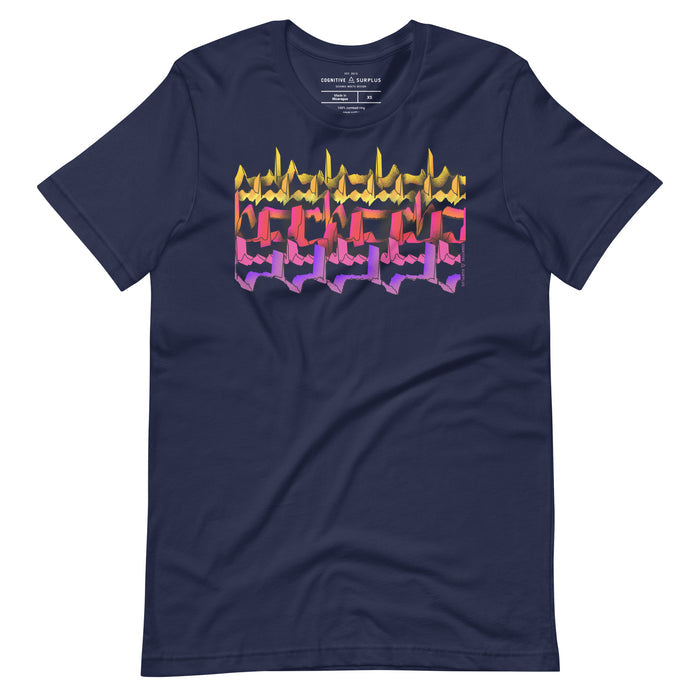 Street Art Heartbeat Graphic Tee