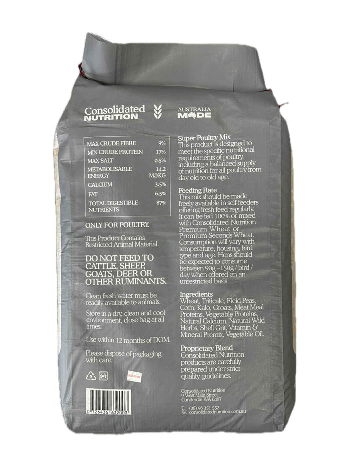 Super Poultry Mix - Wanneroo Stock Feeders