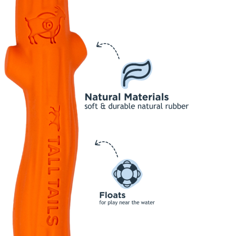 Tall Tails Goat Sport Fetch Stick Dog Toy