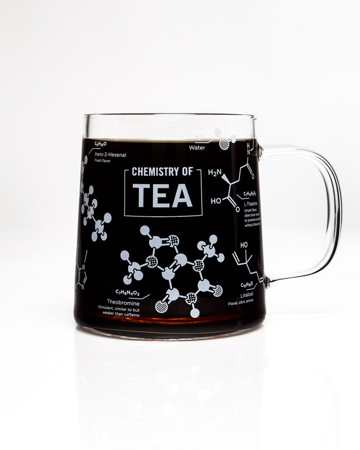 Tea Chemistry 10 oz Glass Mug