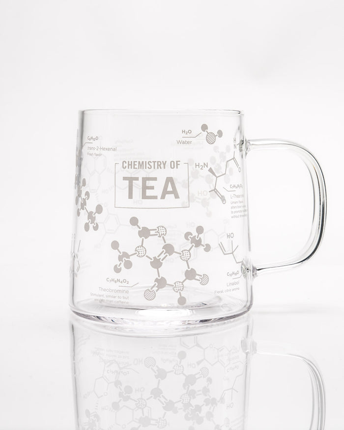 Tea Chemistry 10 oz Glass Mug