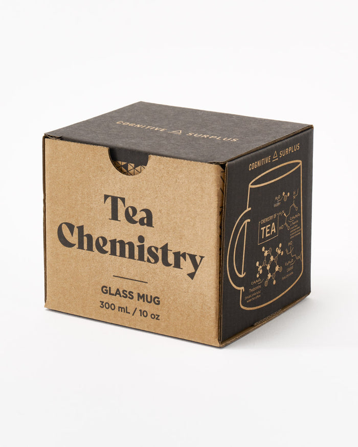 Tea Chemistry 10 oz Glass Mug