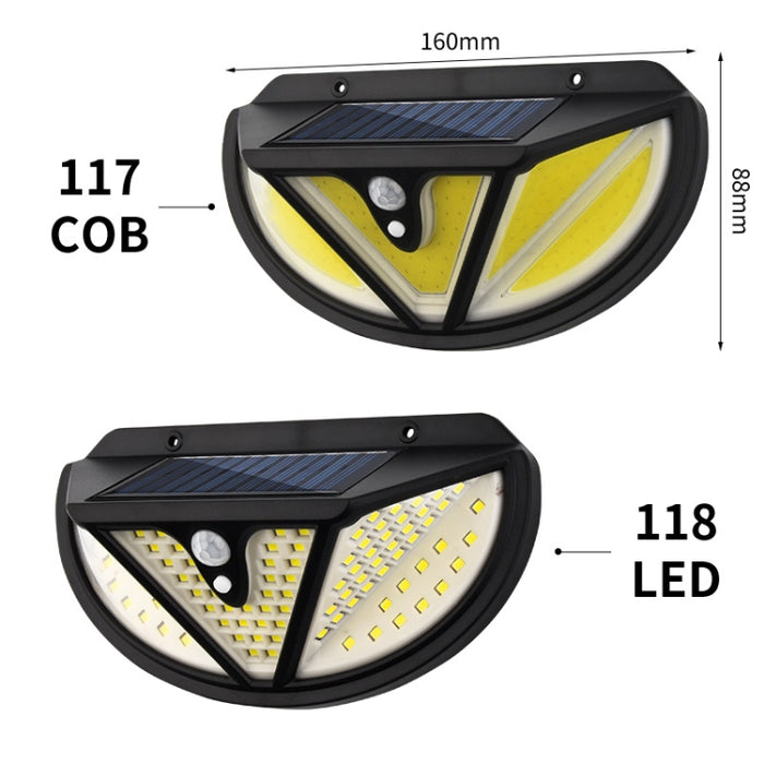 TG-TY074 Solar Garden Wall Lamp - Human Body Induction Outdoor Corridor Light