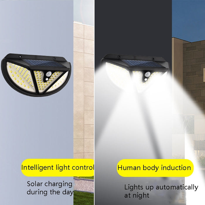 TG-TY074 Solar Garden Wall Lamp - Human Body Induction Outdoor Corridor Light