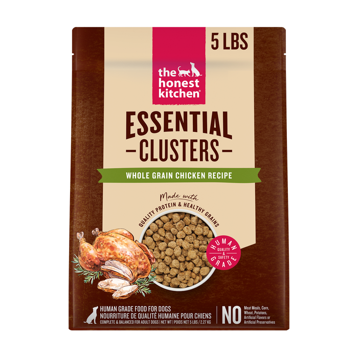 The Honest Kitchen Whole Grain Chicken Essential Clusters Dry Dog Food