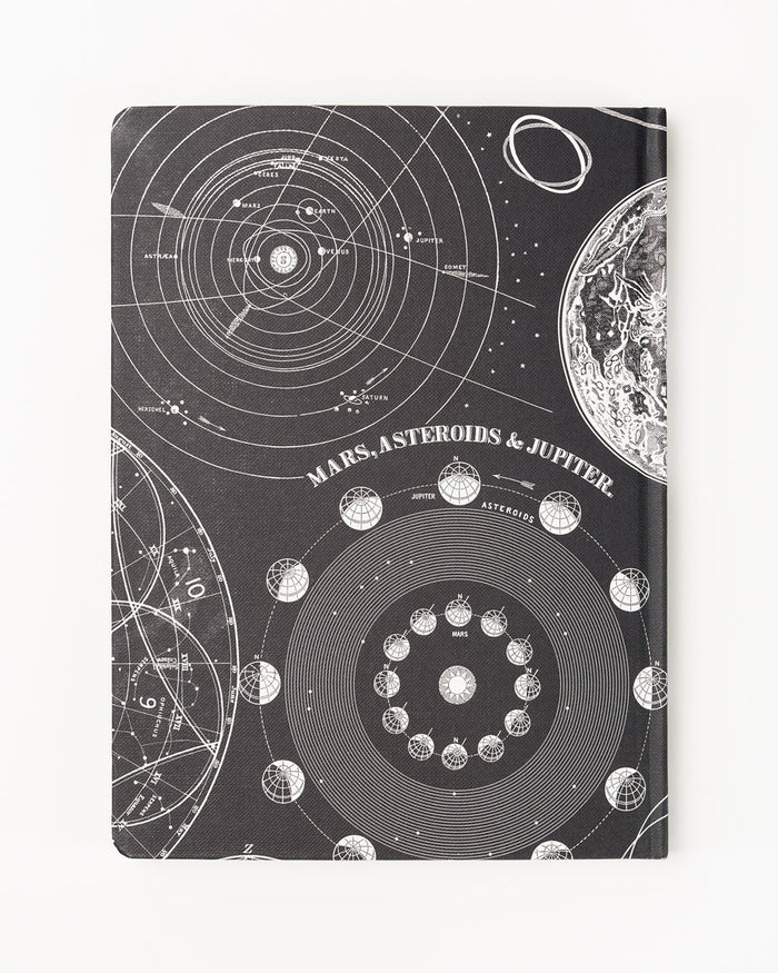 The Moon Hardcover Notebook - Lined/Grid