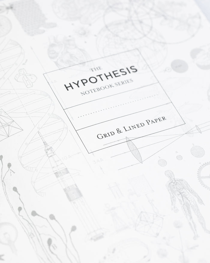 Train Science Hardcover Notebook - Lined / Grid