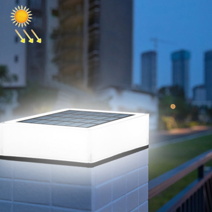 TS-S5306 Outdoor Solar Column Lamp - IP68 Waterproof Lawn Yard Light