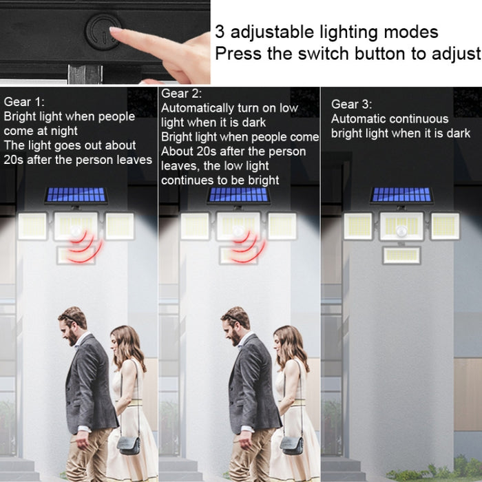 TY12101 Solar Wall Light - Human Induction Garage and Outdoor Courtyard Lamp