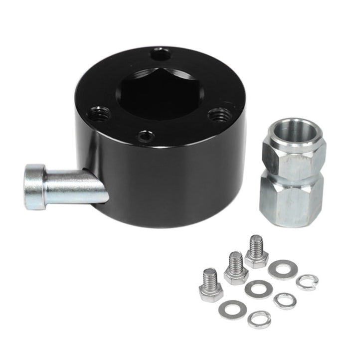 Universal Aluminum Car Steering Wheel Quick Release Disconnect Hub - Car Dismantle Tools 3/4 Inch Shaft Size
