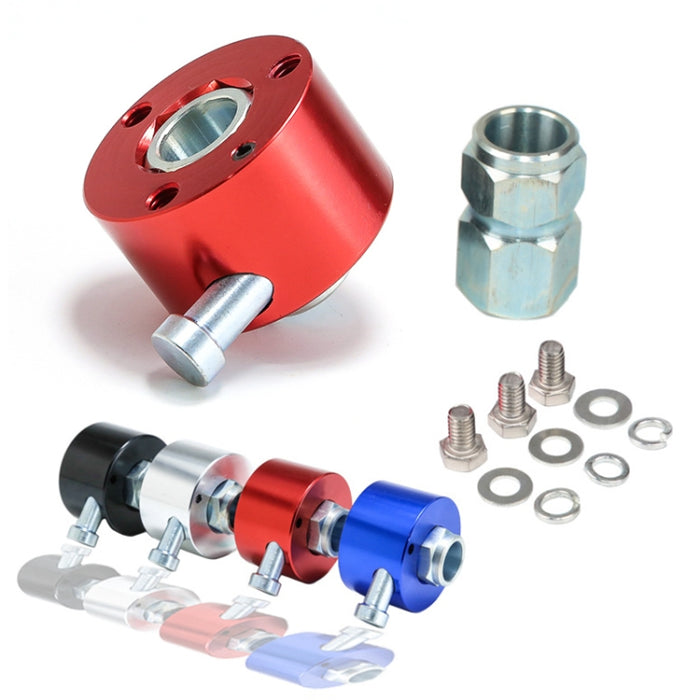 Universal Aluminum Car Steering Wheel Quick Release Disconnect Hub - Car Dismantle Tools 3/4 Inch Shaft Size