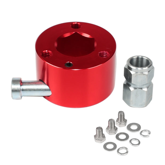 Universal Aluminum Car Steering Wheel Quick Release Disconnect Hub - Car Dismantle Tools 3/4 Inch Shaft Size