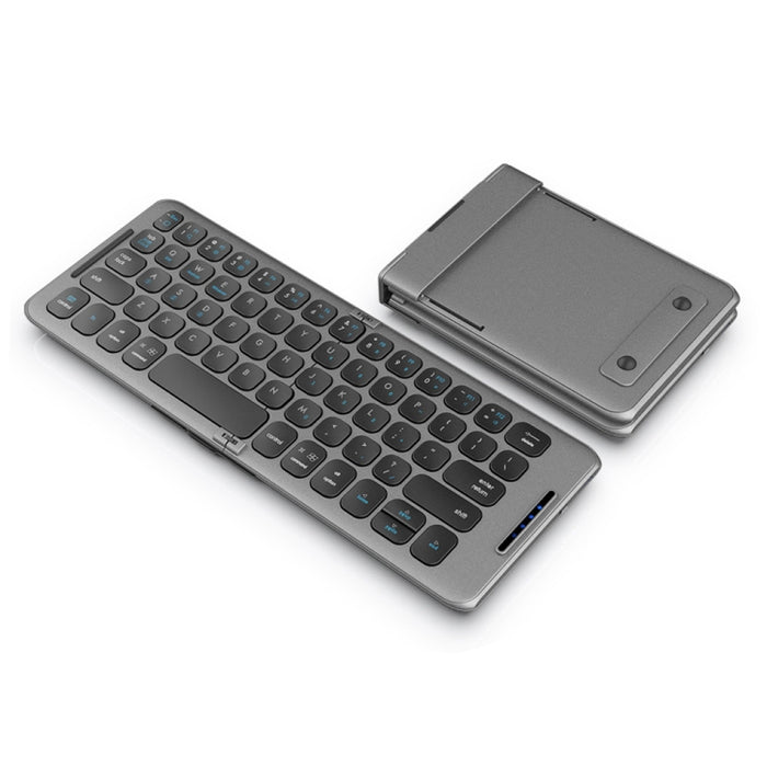 Universal Mini Foldable Bluetooth Keyboard - B088 Three-Channel Wireless Keyboard