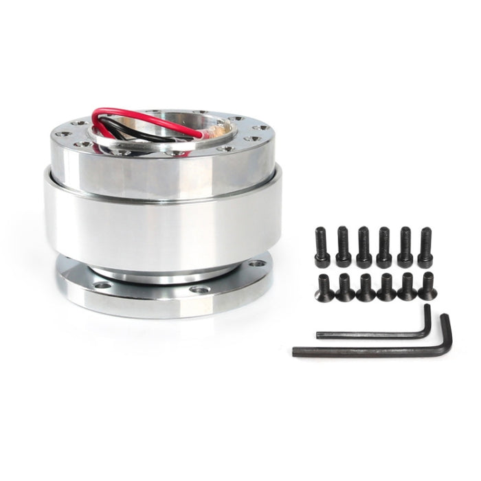 Universal Steering Wheel Quick Release Adapter 60mm Car Racing Hub Snap Off Boss Kit