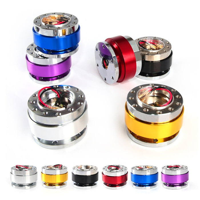 Universal Steering Wheel Quick Release Adapter 60mm Car Racing Hub Snap Off Boss Kit