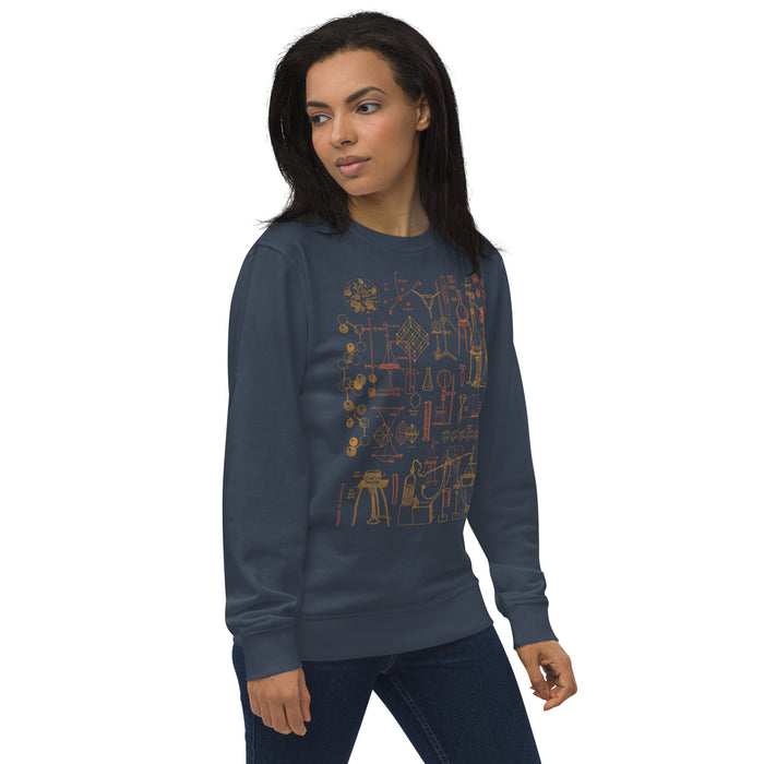 Vintage Chemistry Lab Sweatshirt - Organic