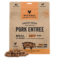 Vital Essentials Freeze-Dried Raw Protein Pork Soft Nibs Meal or Mixer Dog Food