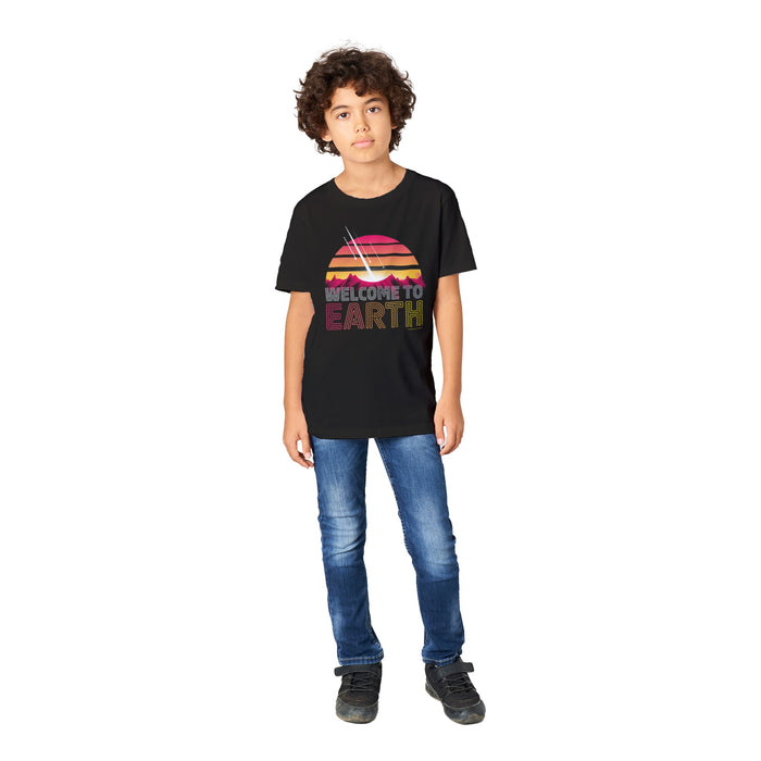Welcome to Earth Youth Graphic Tee