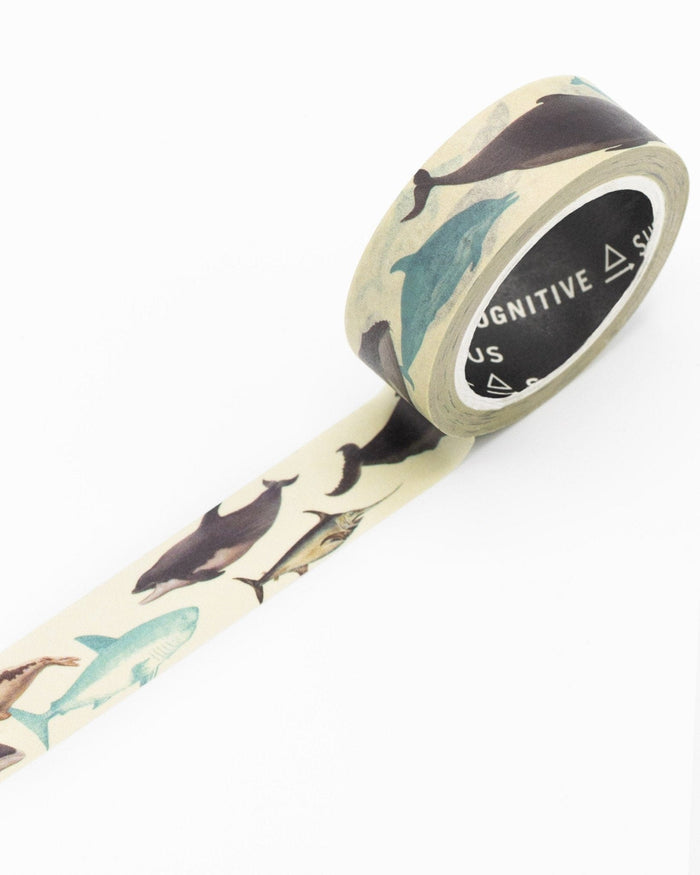 Whales & Sharks Washi Tape Cognitive Surplus