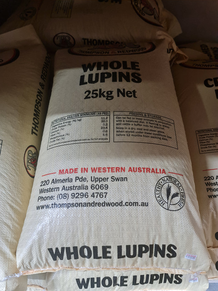 Whole Lupins - Wanneroo Stock Feeders