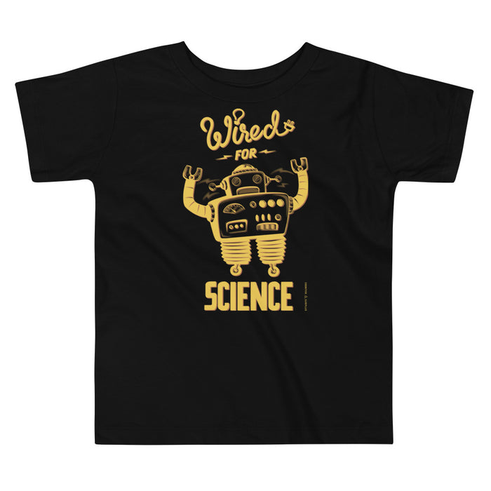 Wired for Science Toddler Tee Shirt