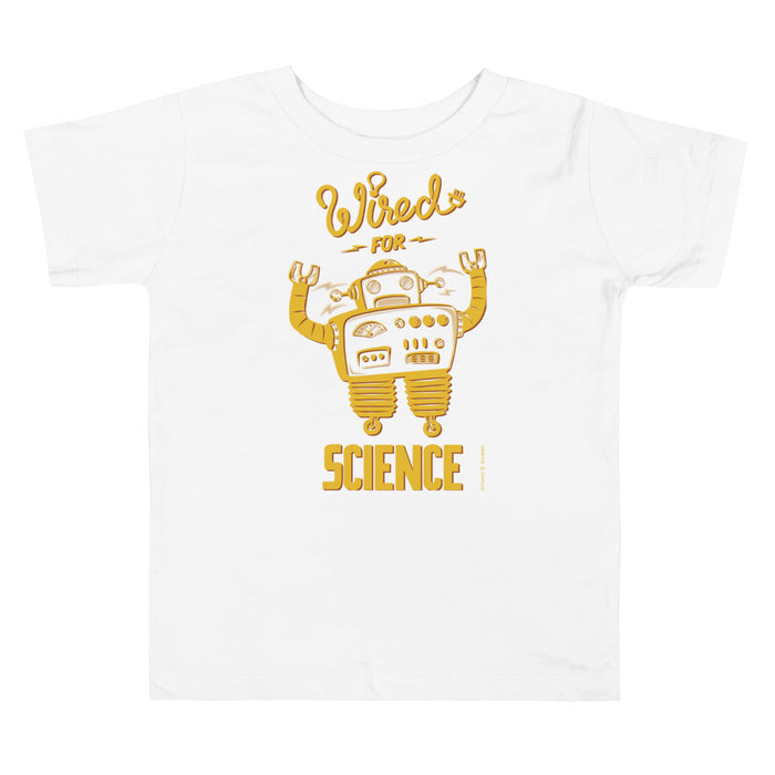 Wired for Science Toddler Tee Shirt