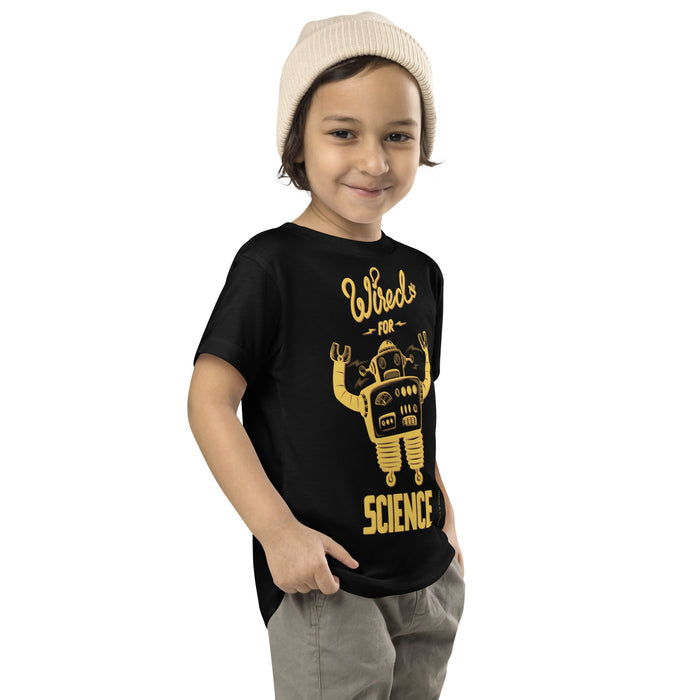 Wired for Science Toddler Tee Shirt