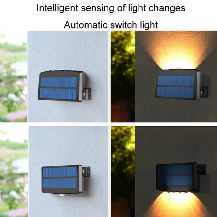 Wiring Free Solar Infrared Sensor Wall Light - Waterproof Design