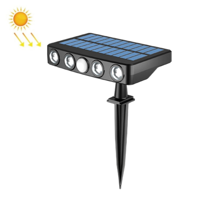 With Ground Plug Wiring Free Infrared Sensor Solar Waterproof Wall Light