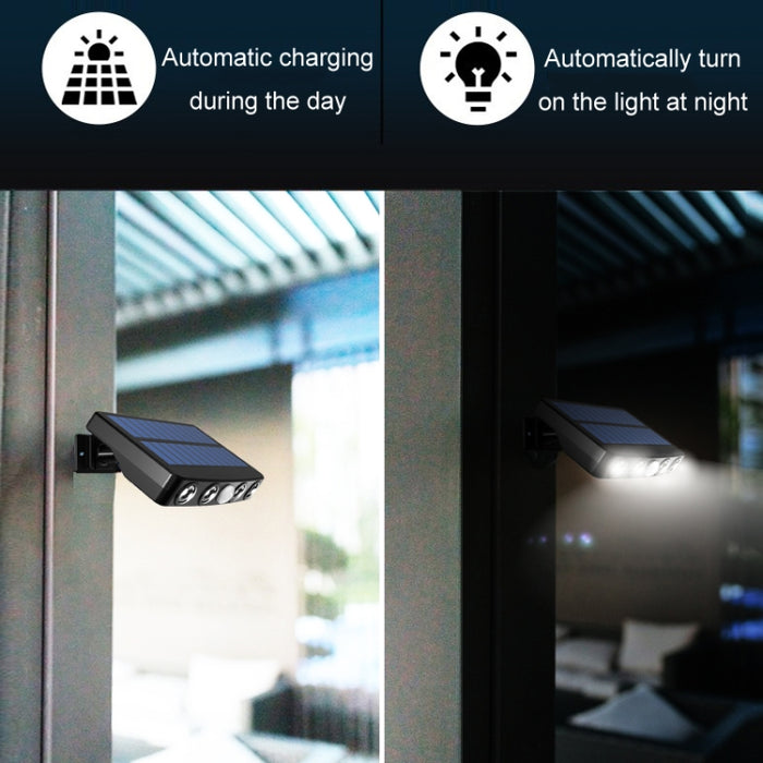 With Ground Plug Wiring Free Infrared Sensor Solar Waterproof Wall Light