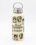 Great Cognitive Surplus Women of Science 32 oz Steel Bottle.