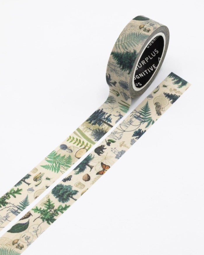 Woodland Forest Washi Tape Cognitive Surplus