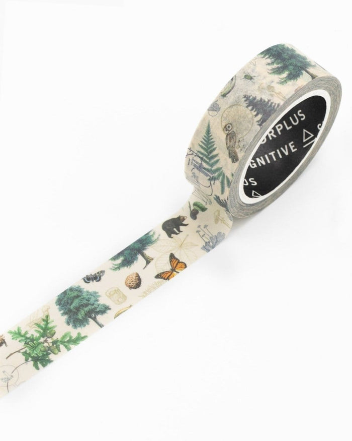 Woodland Forest Washi Tape Cognitive Surplus