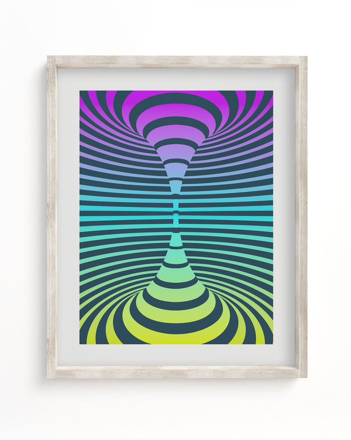 Wormhole Museum Print