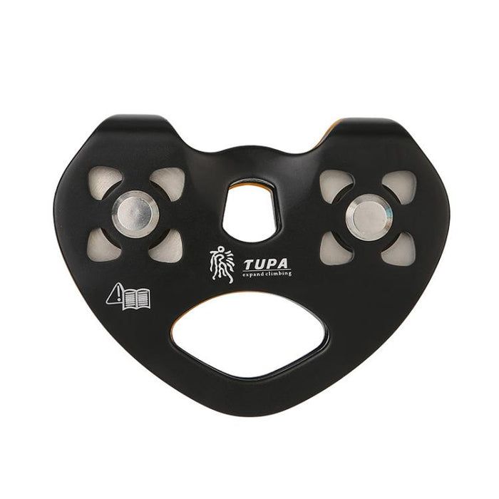 XINDA TP-Q9720 Heart Shape Ropeway Pulley for Outdoor Jungle Development - Double Axle Design