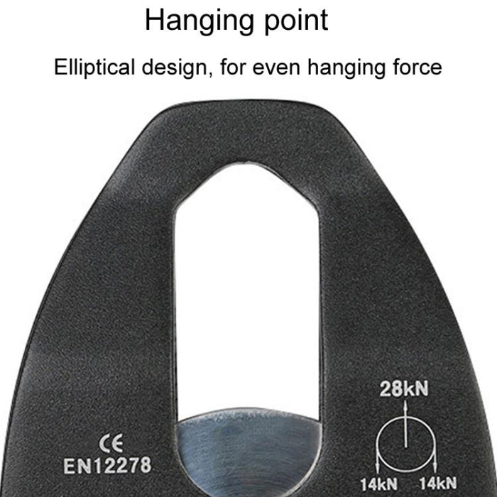 XINDA XD-8611 Outdoor Lifting Pulley for Mountaineering Rescue with Bearing